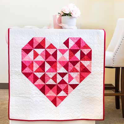 Stitches from the heart quilt pattern