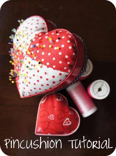 Heart Shaped Pincushion