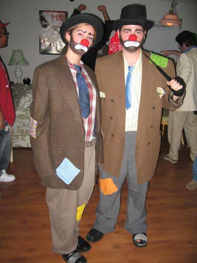 Hobo clown costume