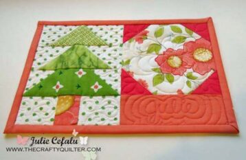 12+ Free Mug Rug Patterns To Snack In Style ⋆ Hello Sewing