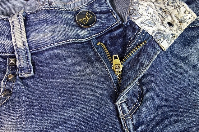 How to Sew a Button Back on Your Jeans