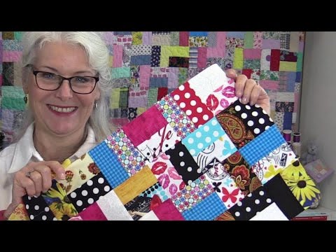 Free Scrappy Quilt Pattern! Plus, How to Curate Fabric for a Scrap Quilt