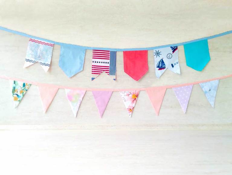 How to Make Bunting | FREE Bunting Banner Template and VIDEO