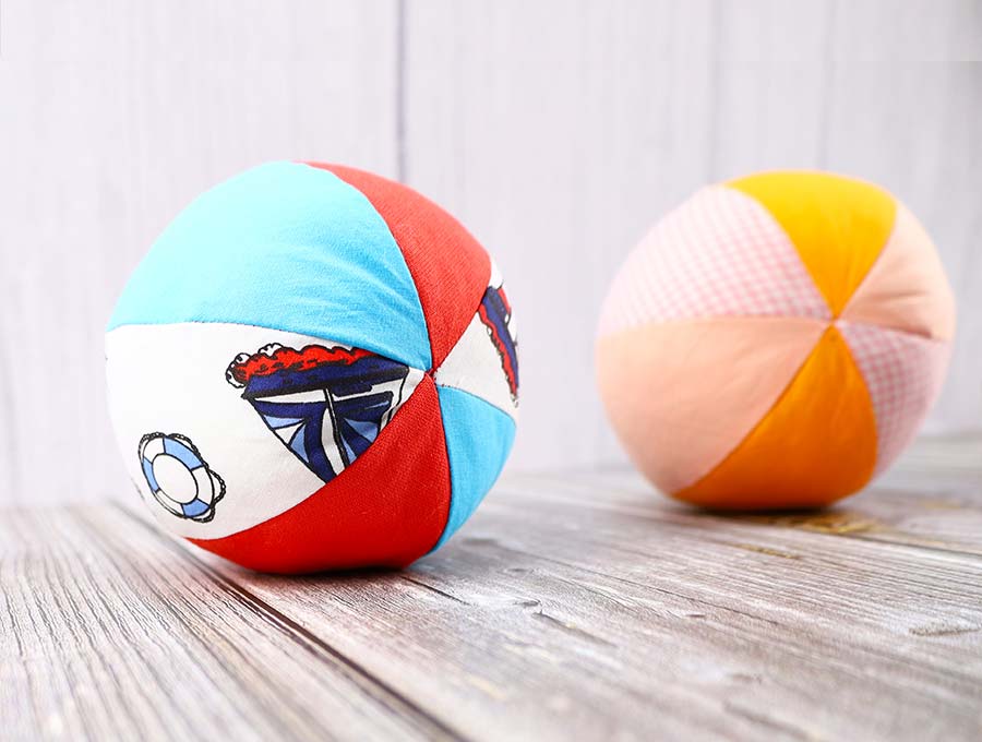 Easiest Fabric Ball Pattern (Free Sphere Template PDF)