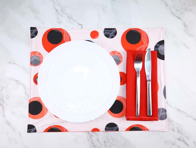 how to make placemats