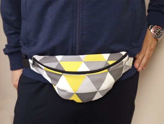 Diy Fanny Pack With Free Fanny Pack Pattern Video ⋆ Hello Sewing 