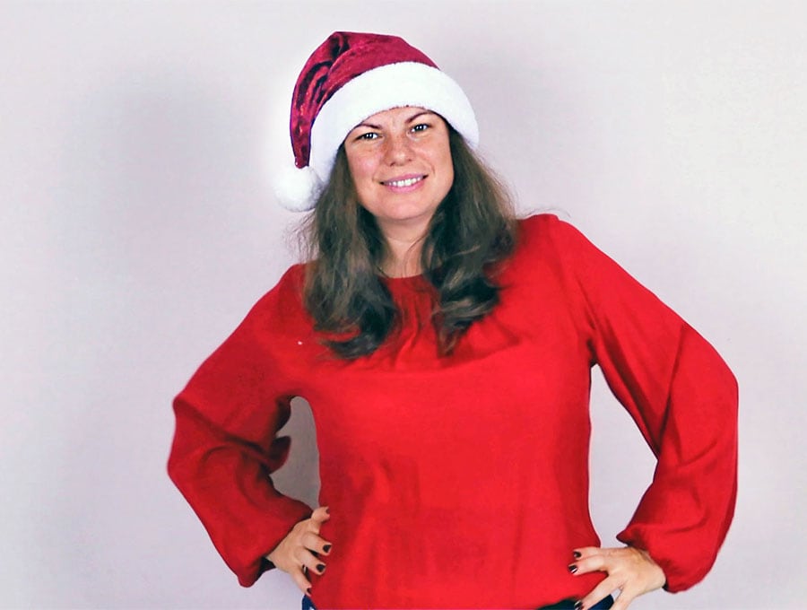 how to sew a santa claus hat