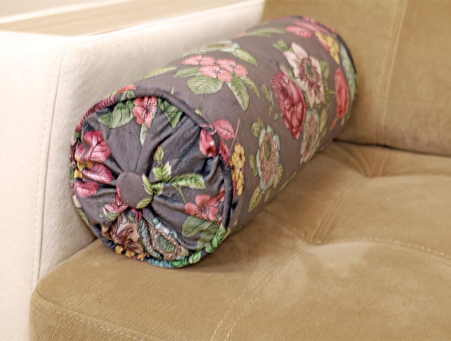 how to sew a bolster pillow