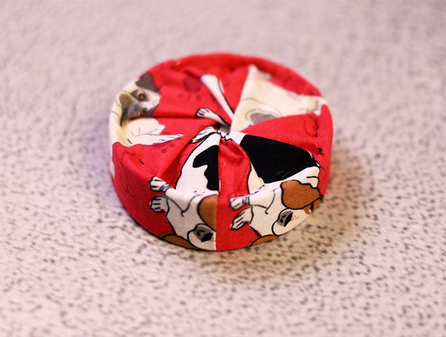 how to sew a collapsible thread catcher