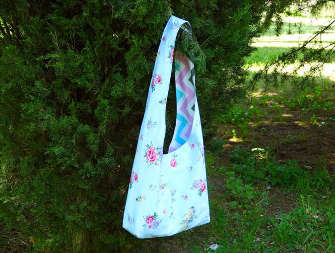 How To Sew A Hobo Bag + Make Hobo Bag Pattern From Scratch ⋆ Hello Sewing