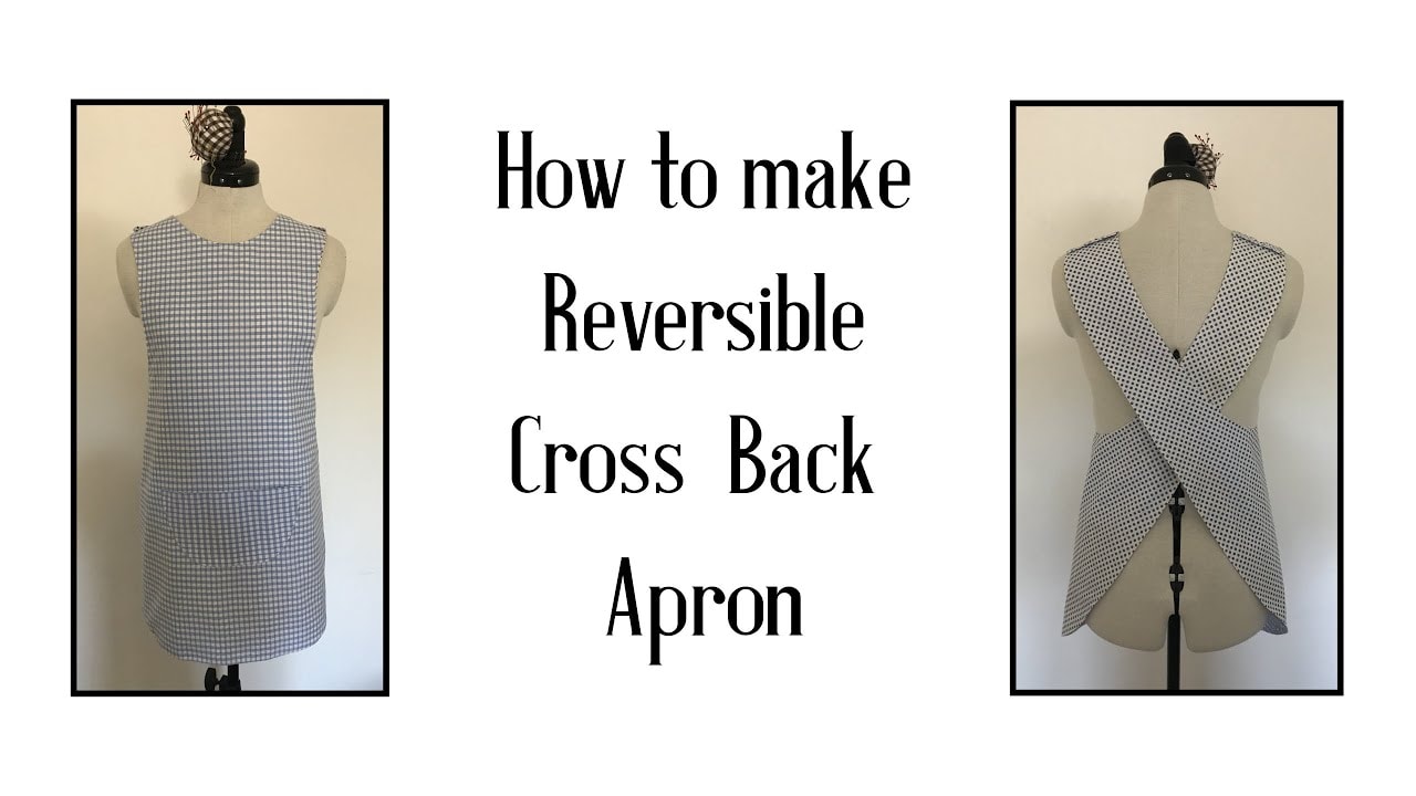 11 Cross Back Apron Sewing Patterns To Cook Up A Storm In Style ⋆ Hello  Sewing