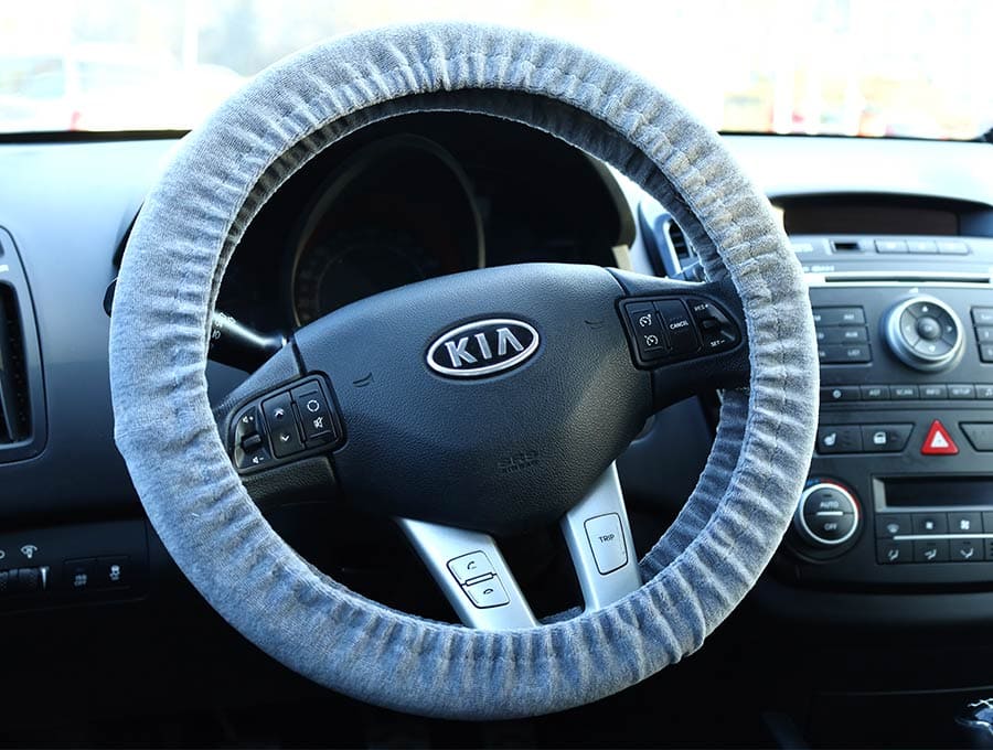 how to sew a steering wheel cover