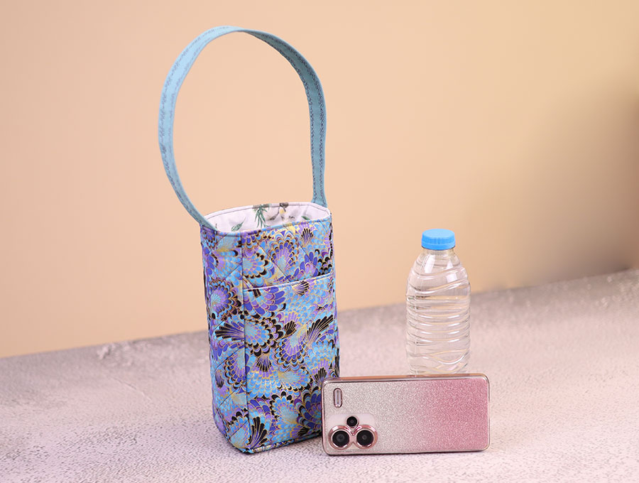 how to sew a water bottle holder