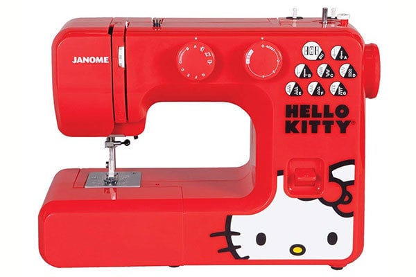 Hello Kitty sewing machine for 3 bucks, works great : r