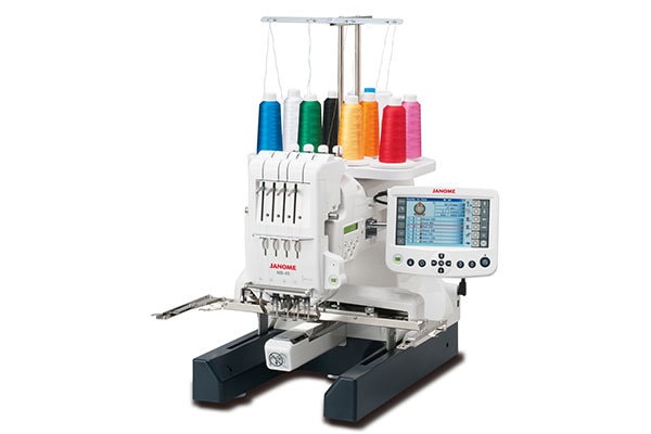 Janome MB-4S Review – Multi-Needle Embroidery for Large or Repetitive designs