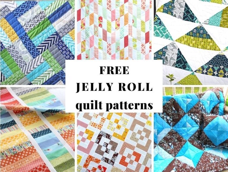 Free Jelly Roll Quilt Patterns – 25+ Ideas for Strip Quilts