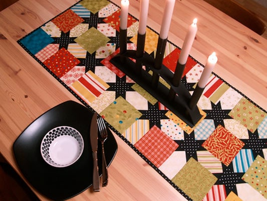 jingle jolly table runner pattern