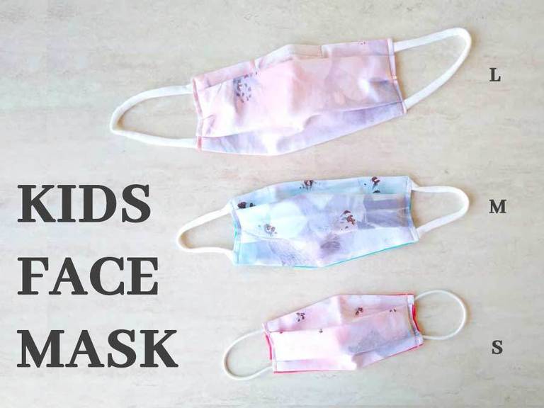 DIY Kids Face Mask Template  + Free VIDEO tutorial