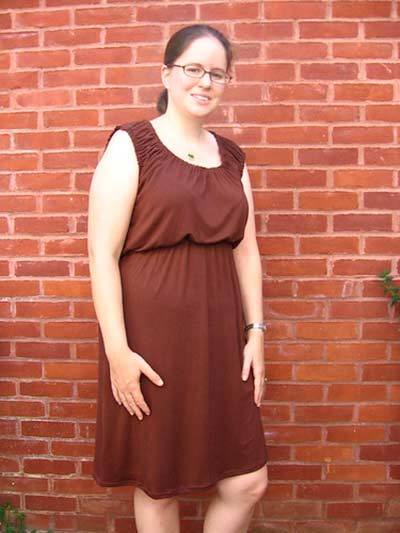 knit peasant dress pattern