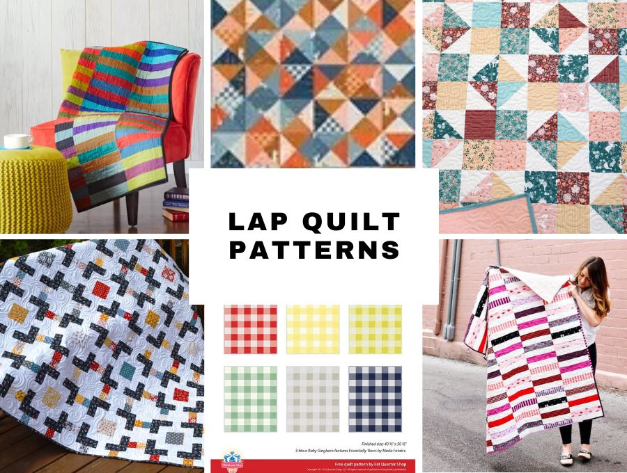 11+ Lap Quilt Patterns ⋆ Hello Sewing