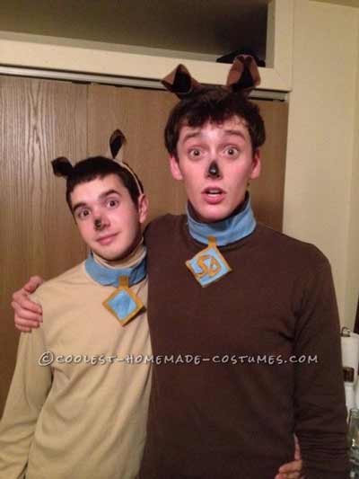 Last minute Scooby Doo costume DIY