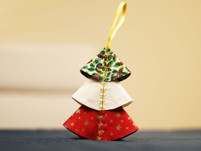 Layered Christmas Tree Ornament