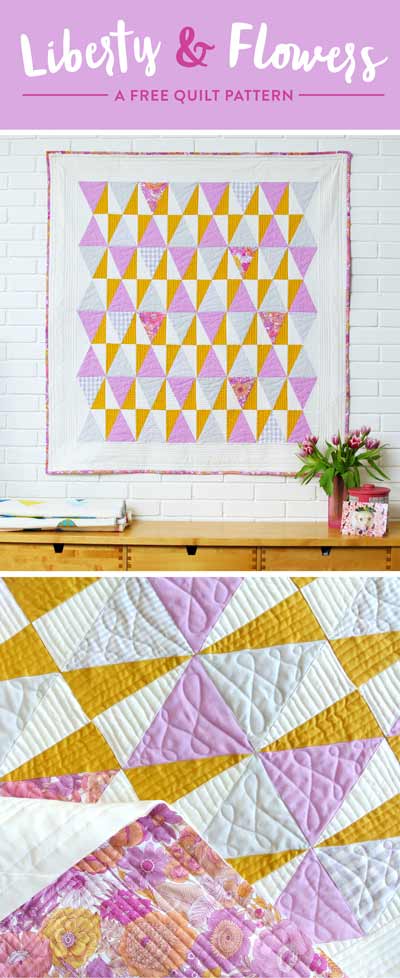 Liberty & Flowers Quilt Pattern