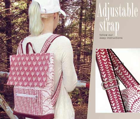 Wanderlust rucksack - free sewing pattern - Sew Modern Bags  Backpack  pattern sewing, Sewing patterns free, Sewing projects for beginners