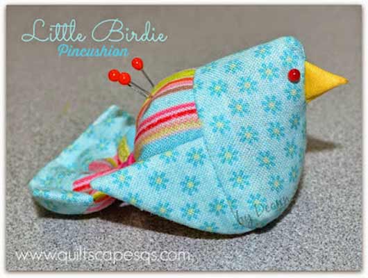 Little Birdie Pincushion Tutorial