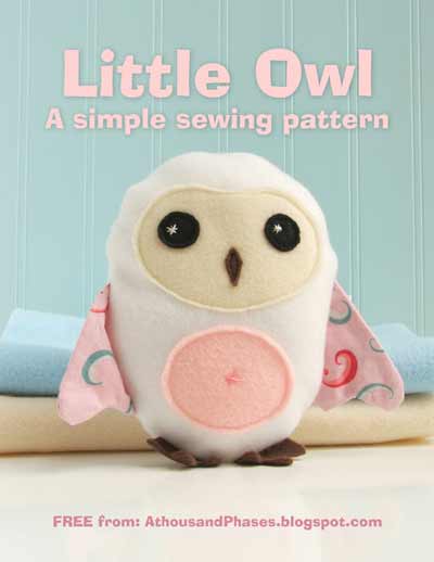 Little owl plushie