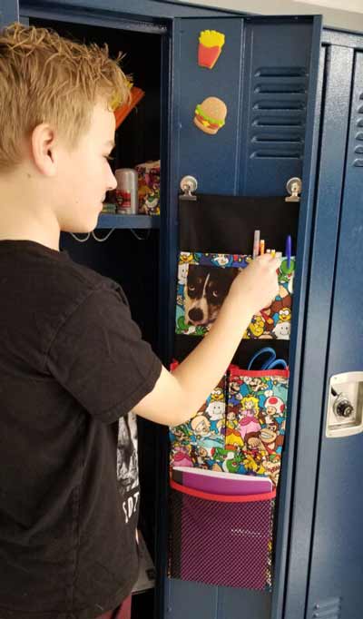 Simple and easy Locker caddy pattern