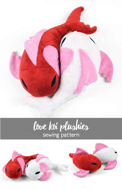 Love Koi Fish Plushie