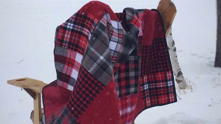 Lumberjack cozy flannel quilt pattern