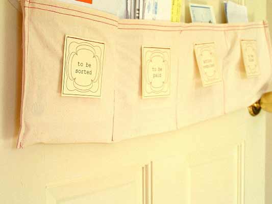 Simple mail sorter organizer