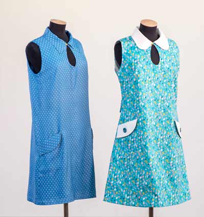 1960s-style A-line minidress