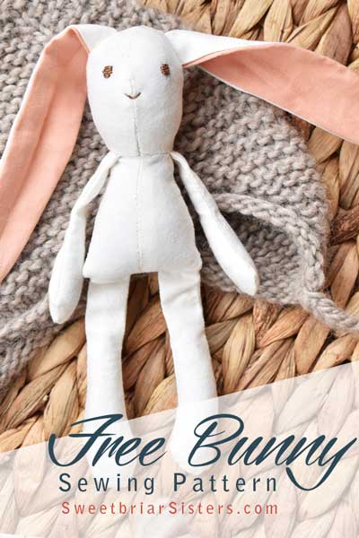 Stuffed Bunny Rabbit Sewing Pattern, Digital PDF Sewing Pattern Stuffed  Animal Sewing Patterns Www.blhandmade.com -  Hong Kong