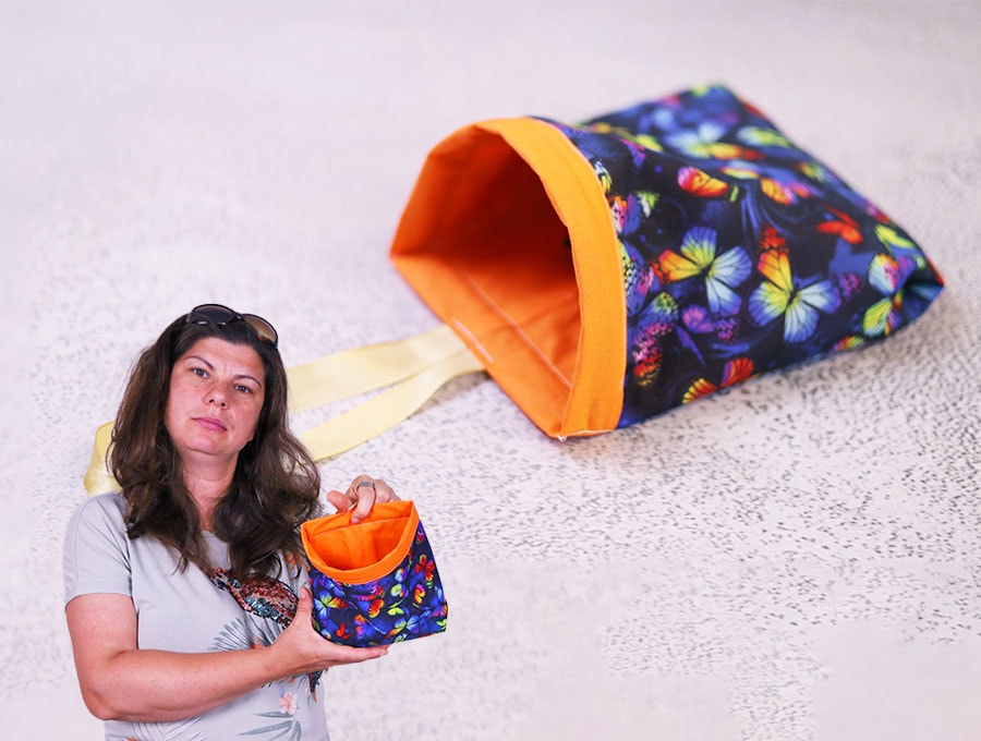 diy mini car trash can