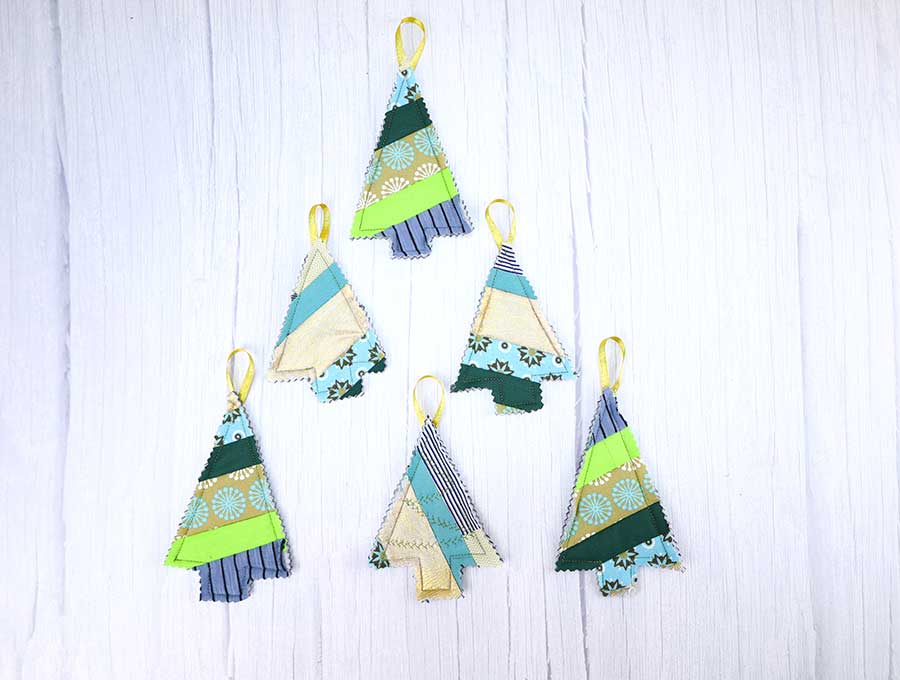 mini christmas tree ornaments