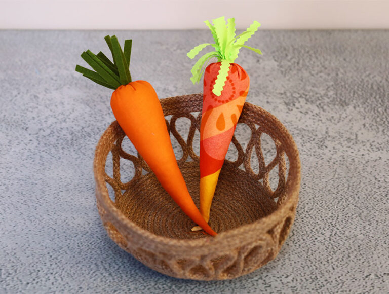 Mini Fabric Carrot