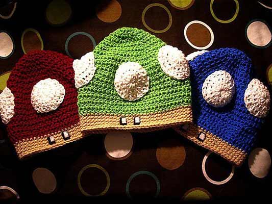 Mushroom hat – free crochet pattern