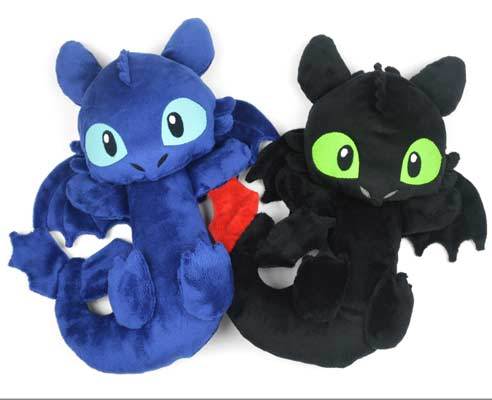 free night fury plush toy sewing pattern