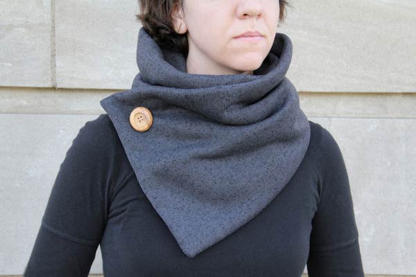cowl scarf pattern and tutorial