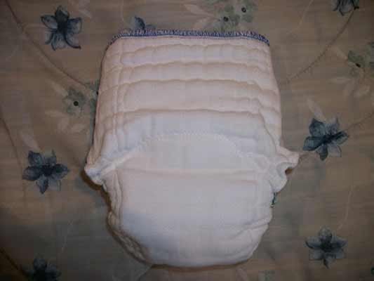 Simple Diaper-NON-Serged Prefitted