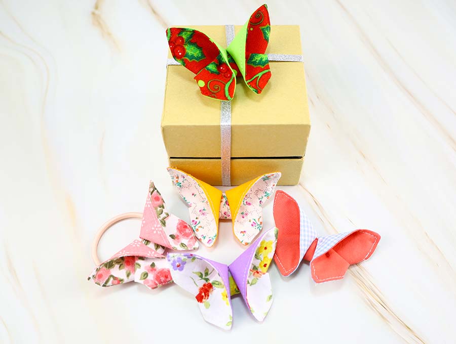 origami fabric butterflies