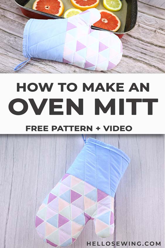 how to make an oven mitt