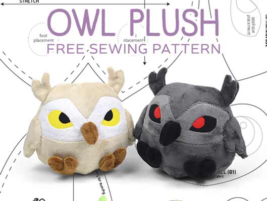 Owl plush