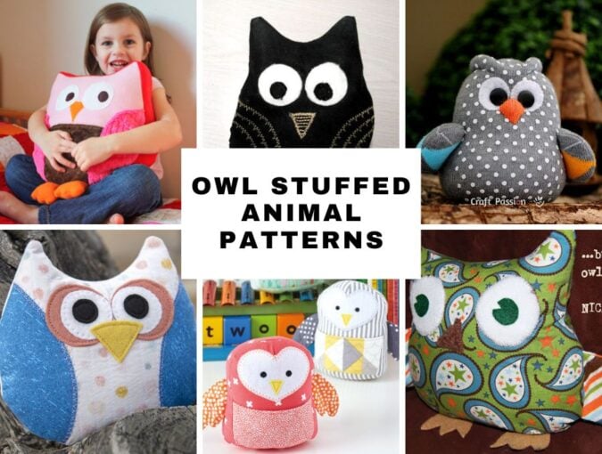 owl stuffed animal patterns