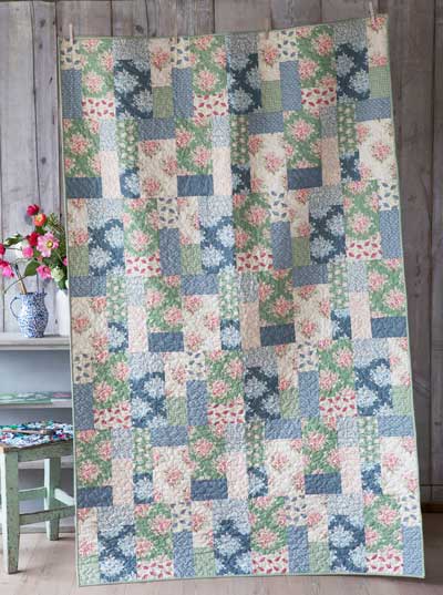 Painting flower quilt