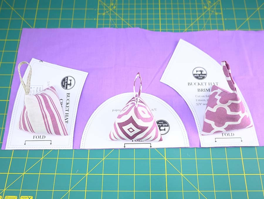 DIY Sewing Pattern Weights / Easy Triangular Fabric Weights (VIDEO