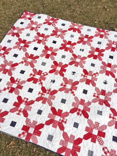 Picnic fireworks quilt